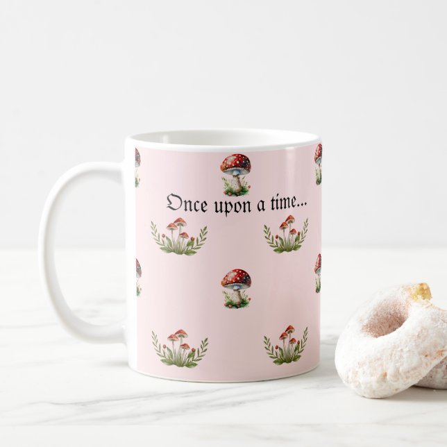 Taza De Café Fantasy Mushrooms (Con donut)