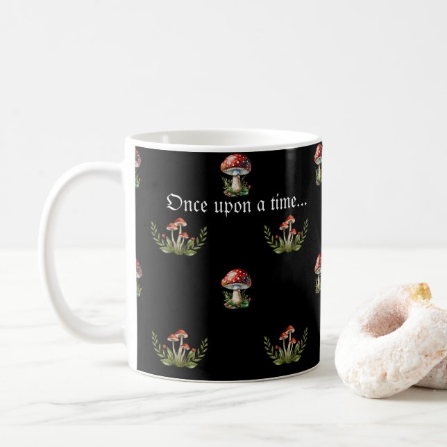 Taza De Café Fantasy Mushrooms (Con donut)
