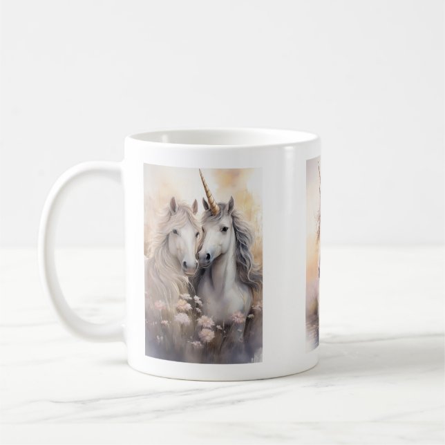 Taza De Café Fantasy Unicorn Mug (Izquierda)
