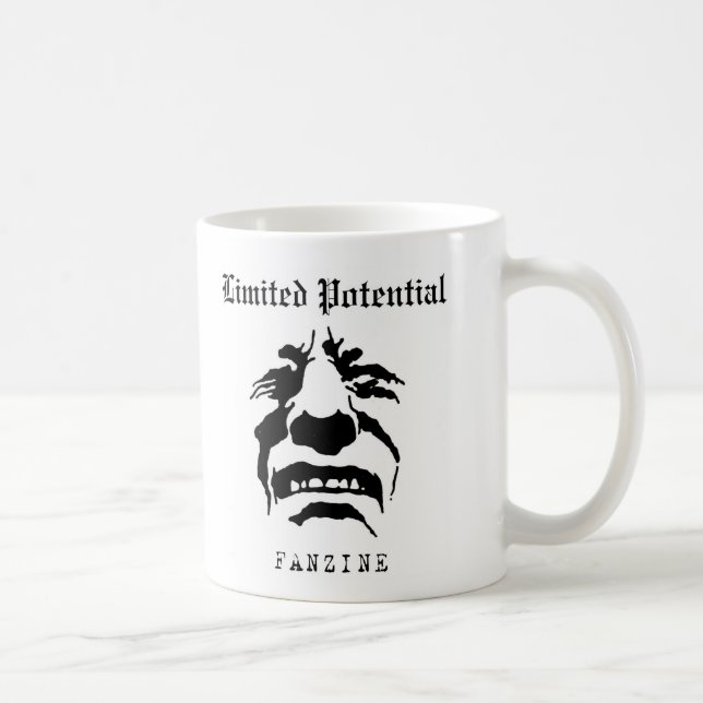 Taza De Café Fanzine potencial limitado - punk rock clásico de (Derecha)