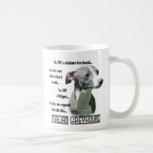 Taza De Café FAQ del galgo italiano