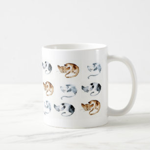 Taza De Café Farándula de chaquarelles bastidores