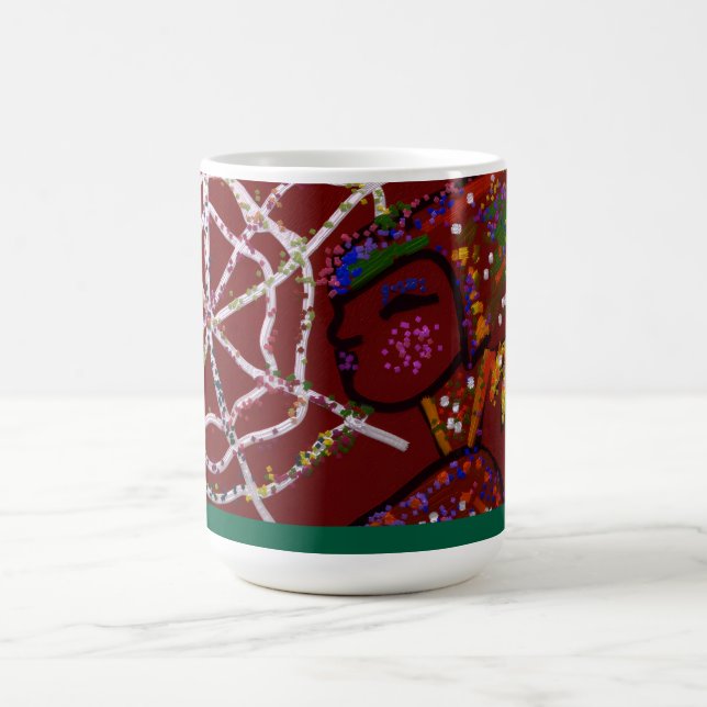 Taza De Café Faraón araña hembra (Centro)