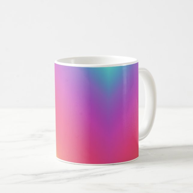 Taza De Café Farbverlauf colored bunt Kaffe bunte Kaffeetasse (Anverso derecho)