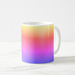 Taza De Café Farbverlauf colored bunt Kaffe bunte Kaffeetasse