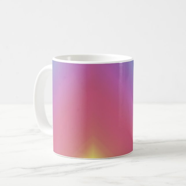 Taza De Café Farbverlauf colored bunt Kaffe bunte Kaffeetasse (Anverso izquierdo)