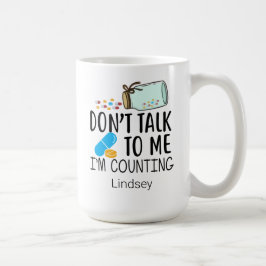 Taza De Café Farmacéutica divertida personalizada/ Café técnico
