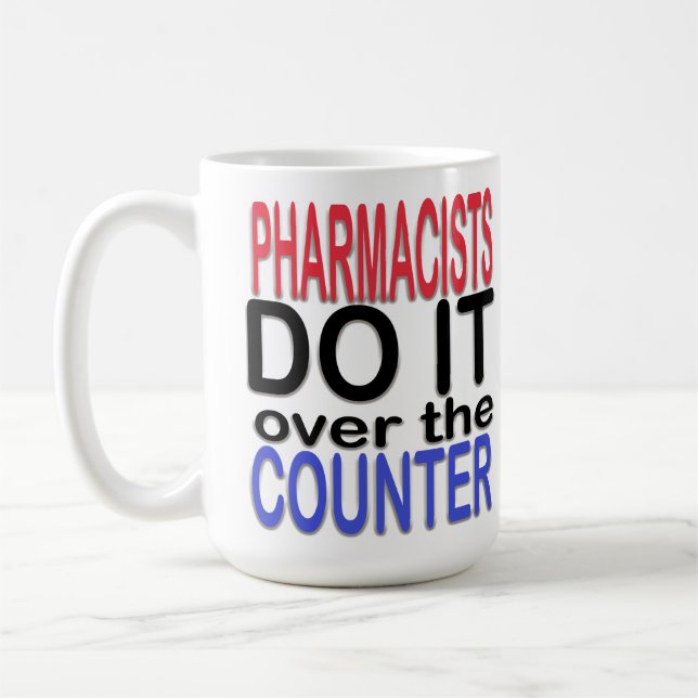 Taza De Café Farmacéuticos divertidos (Izquierda)