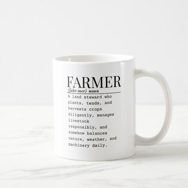 Taza De Café Farmer (Derecha)