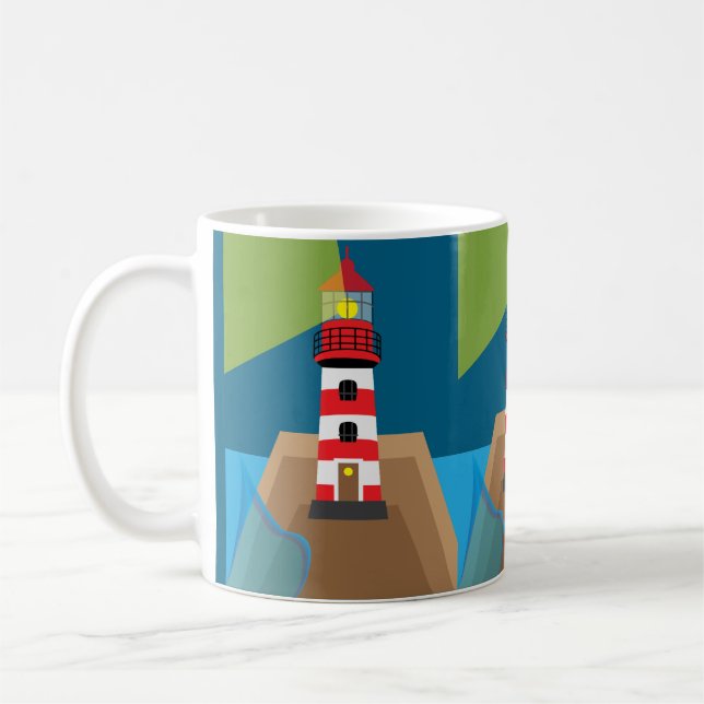 Taza De Café Faro (Izquierda)