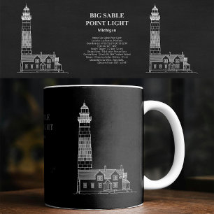 Taza De Café Faro Big Sable Point - Michigan - PD