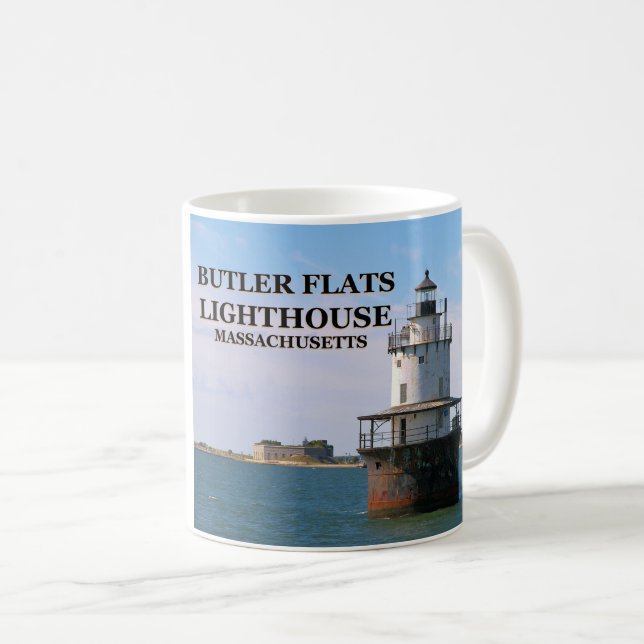 Taza De Café Faro Butler Flats, Massachusetts Mug (Anverso derecho)