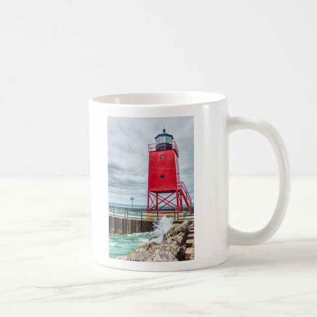 Taza De Café Faro Charlevoix South Pierhead (Derecha)