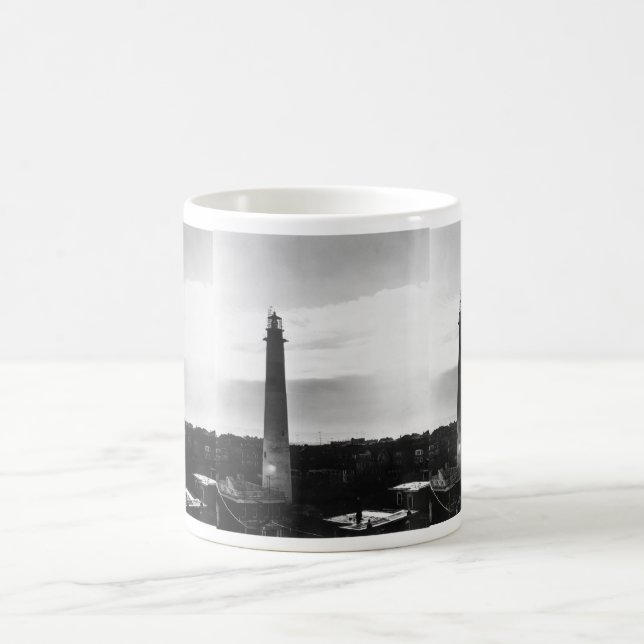 Taza De Café Faro de Absecon (Centro)