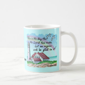 Taza De Café Faro de Alegría Cristiana