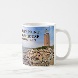 Taza De Café Faro de Avery Point, Connecticut