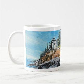 Taza De Café Faro de Bass Harbor