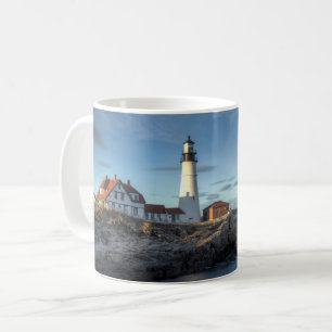 Taza De Café Faro de cabeza de Portland