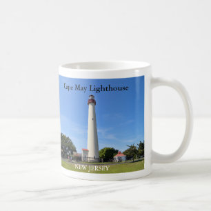 Taza De Café Faro de Cape May, New Jersey Mug