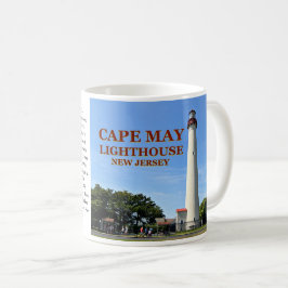 Taza De Café Faro de Cape May, New Jersey Mug