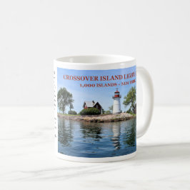 Taza De Café Faro de Crossover Island, New York Mug