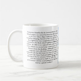 Taza De Café Faro de Crossover Island, New York Mug
