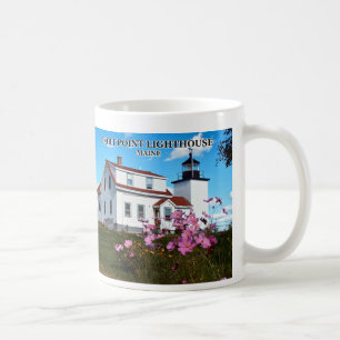 Taza De Café Faro de Fort Point, Maine Mug