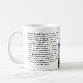 Taza De Café Faro de Hendricks Head, Maine Mug