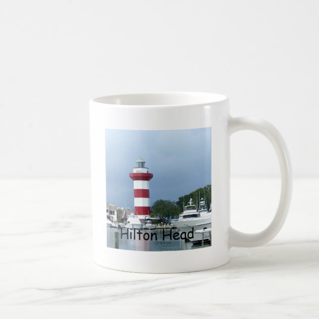 Taza De Café Faro de Hilton Head (Derecha)