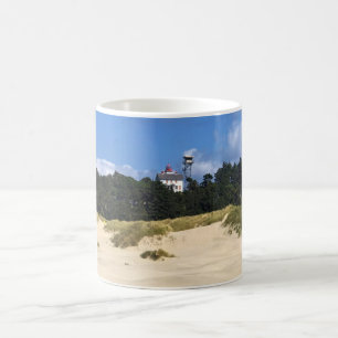 Taza De Café Faro de la Bahía Yaquina, Newport, Oregón