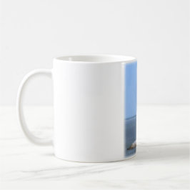Taza De Café faro de la isla de arena