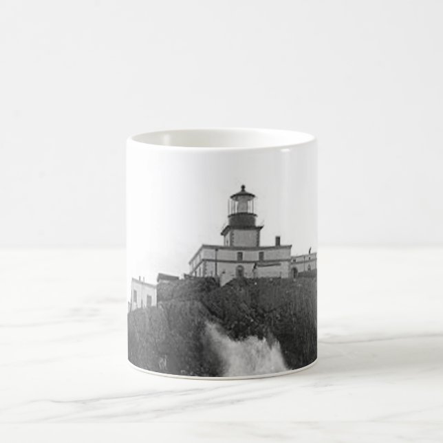 Taza De Café Faro de la roca de Tillamook (Centro)