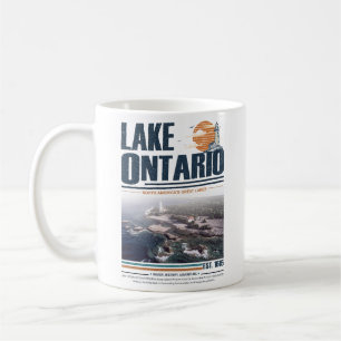 Taza De Café Faro de los Grandes Lagos del Lago Ontario Vintage