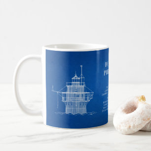 Taza De Café Faro de luz Duxbury Pier - Massachusetts - AD