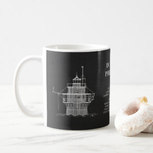 Taza De Café Faro de luz Duxbury Pier - Massachusetts - PD
