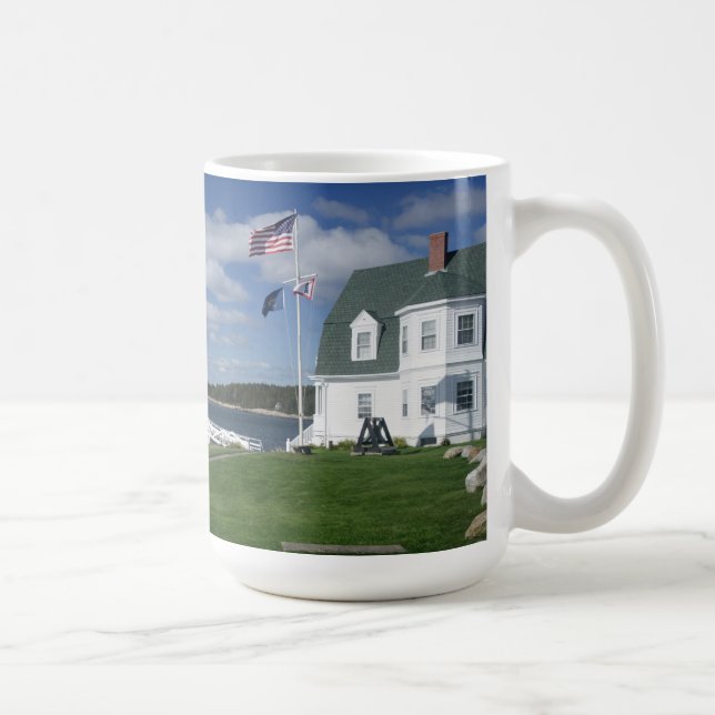 Taza De Café Faro de Marshall Point (Derecha)