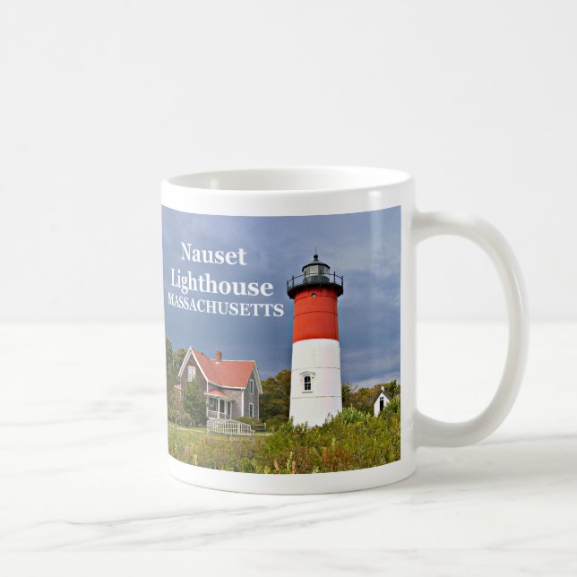 Taza De Café Faro de Nauset, Cape Cod, Massachusetts Mug (Derecha)