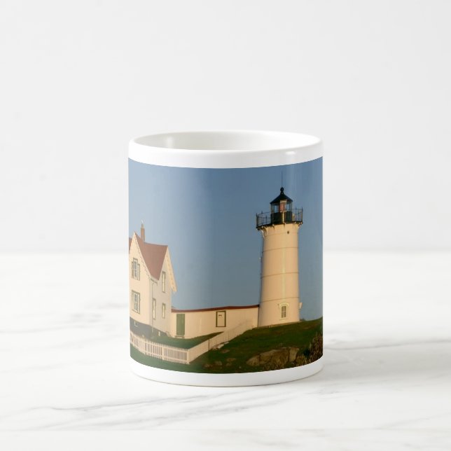 Taza De Café Faro de Nubble Mug (Centro)