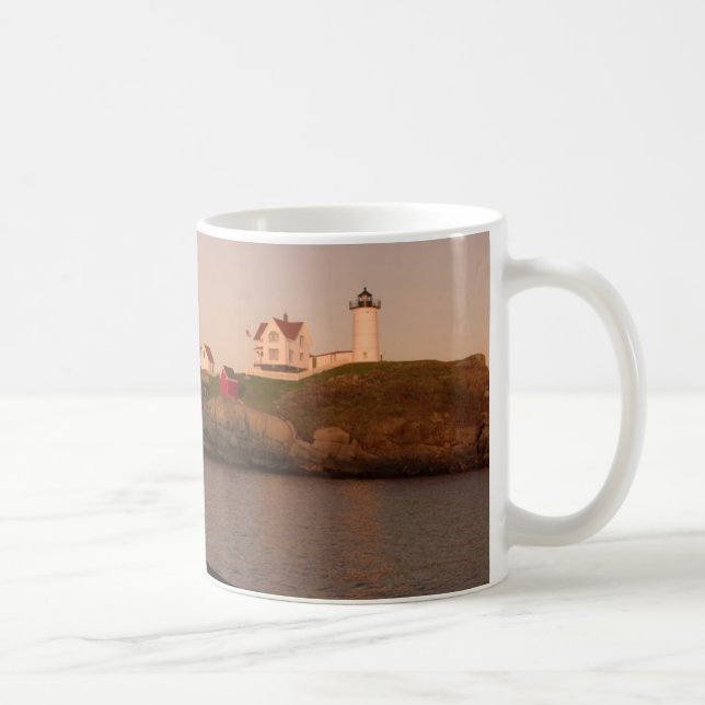 Taza De Café Faro de Nubble Mug (Derecha)