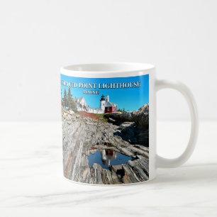 Taza De Café Faro de Pemaquid Point, Maine