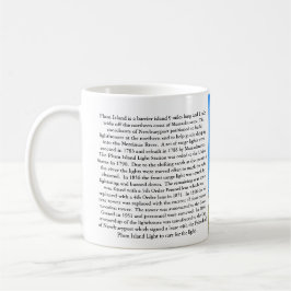 Taza De Café Faro de Plum Island, Massachusetts Mug