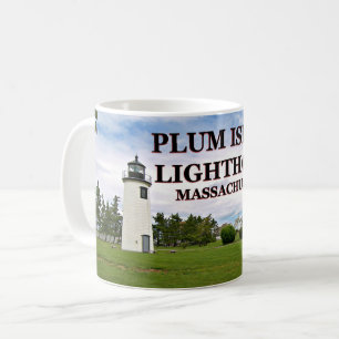Taza De Café Faro de Plum Island, Massachusetts Mug