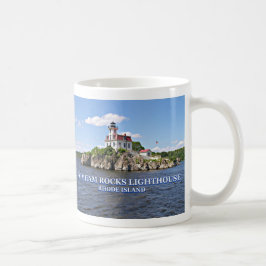 Taza De Café Faro de Pomham Rocks, Mug de Rhode Island