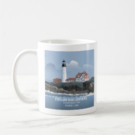 Taza De Café Faro de Portland Head