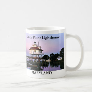 Taza De Café Faro de punto de tambor, Maryland Mug