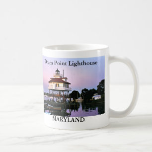 Taza De Café Faro de punto de tambor, Maryland Mug