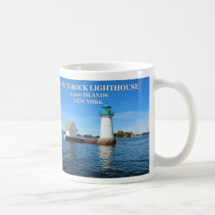 Taza De Café Faro de Rock Sunken, Nueva York