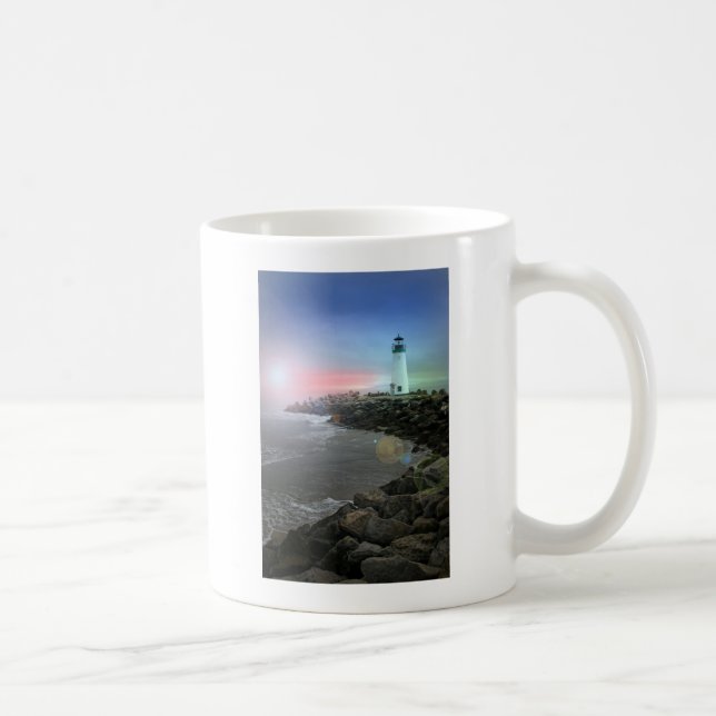 Taza De Café Faro de Santa Cruz (Derecha)