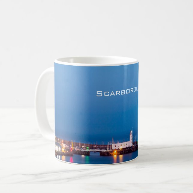 Taza De Café Faro de Scarborough (Anverso izquierdo)