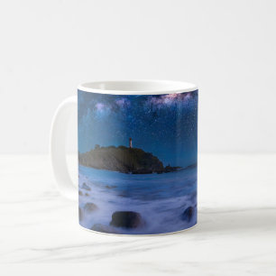 Taza De Café Faro de Seascape Vía Láctea Isla Lanta Krabi